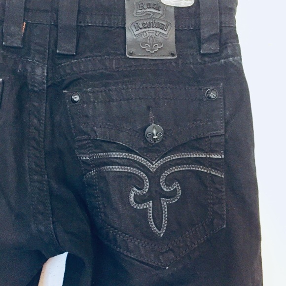 Rock Revival | Slim Straight Leg Jeans (34) - Picture 7 of 8